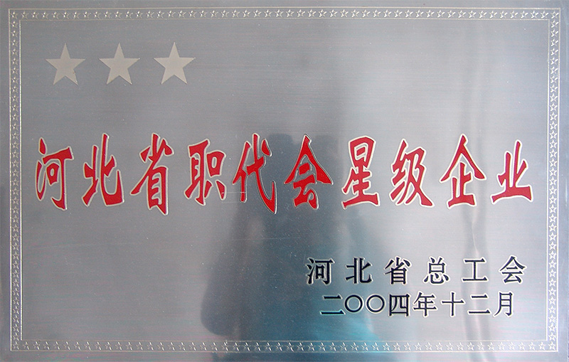 河北省職代會(huì)星級企業(yè)